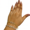 Infinity Elegance Dual-Tone Bracelet