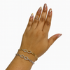 Infinity Elegance Dual-Tone Bracelet