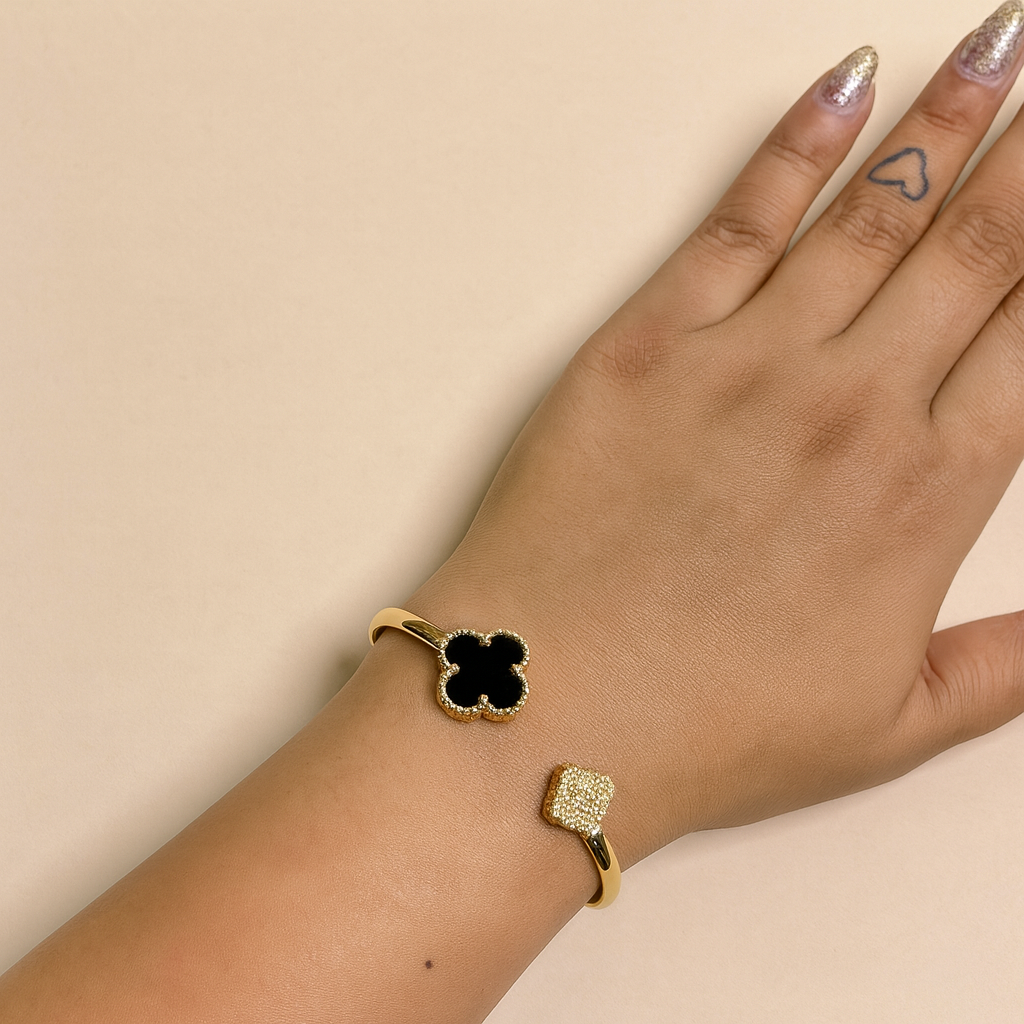 Clover Duo Elegance Cuff