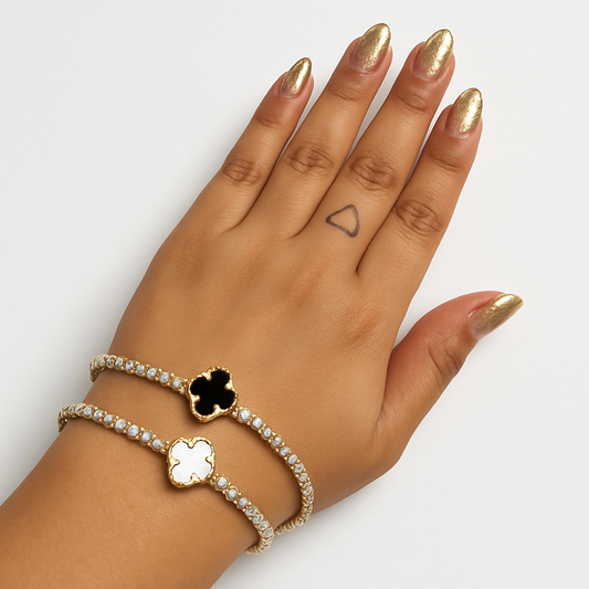 Clover Luxe Tennis Bracelets