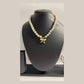 Elegant Pearl Bow Necklace