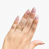 Golden Stack Essential Band Ring Set